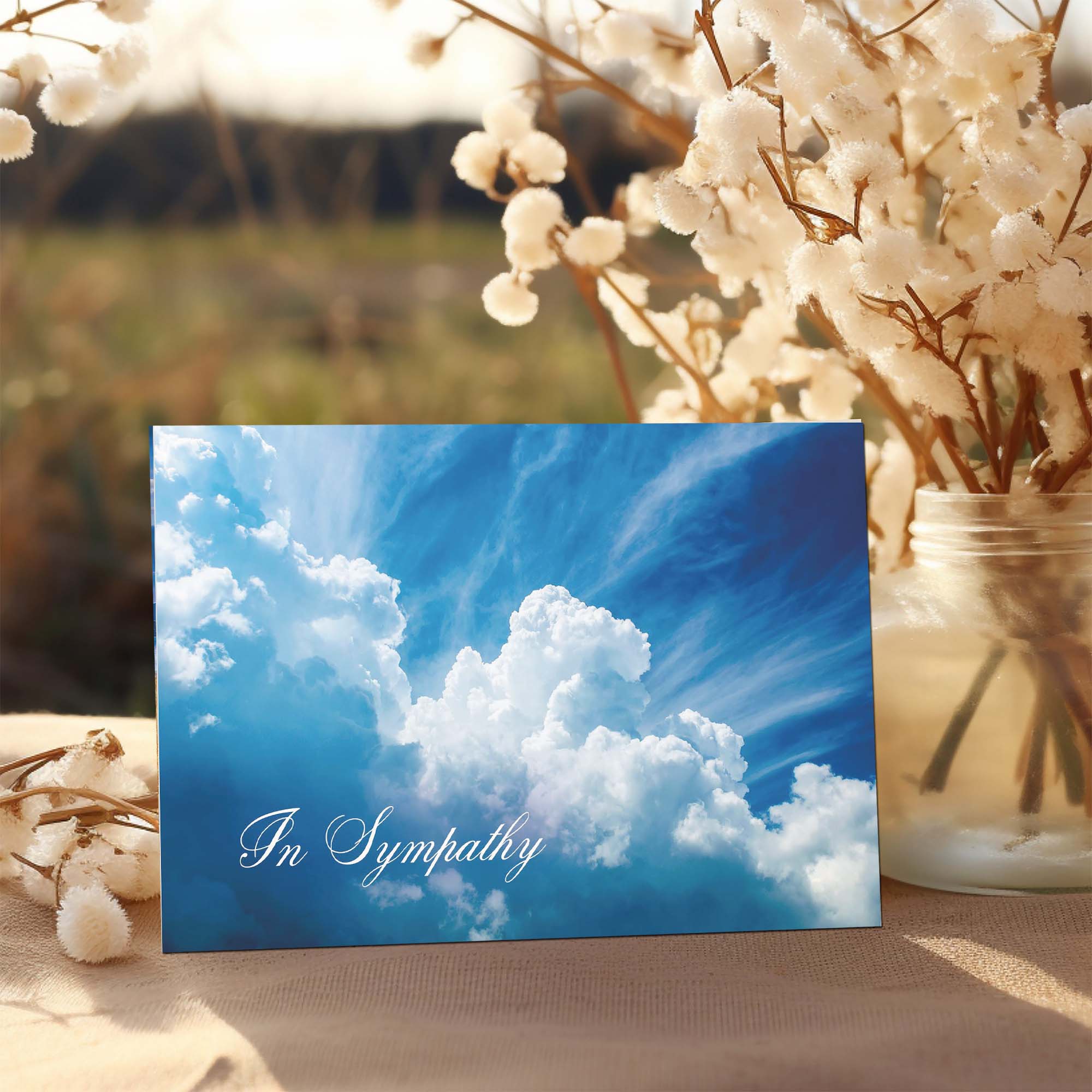 Sky and Clouds | Religious Sympathy Card
