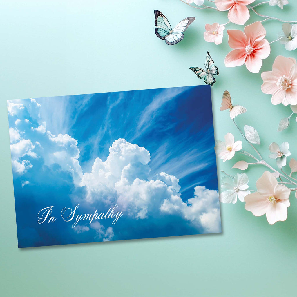 Sky and Clouds | Religious Sympathy Card