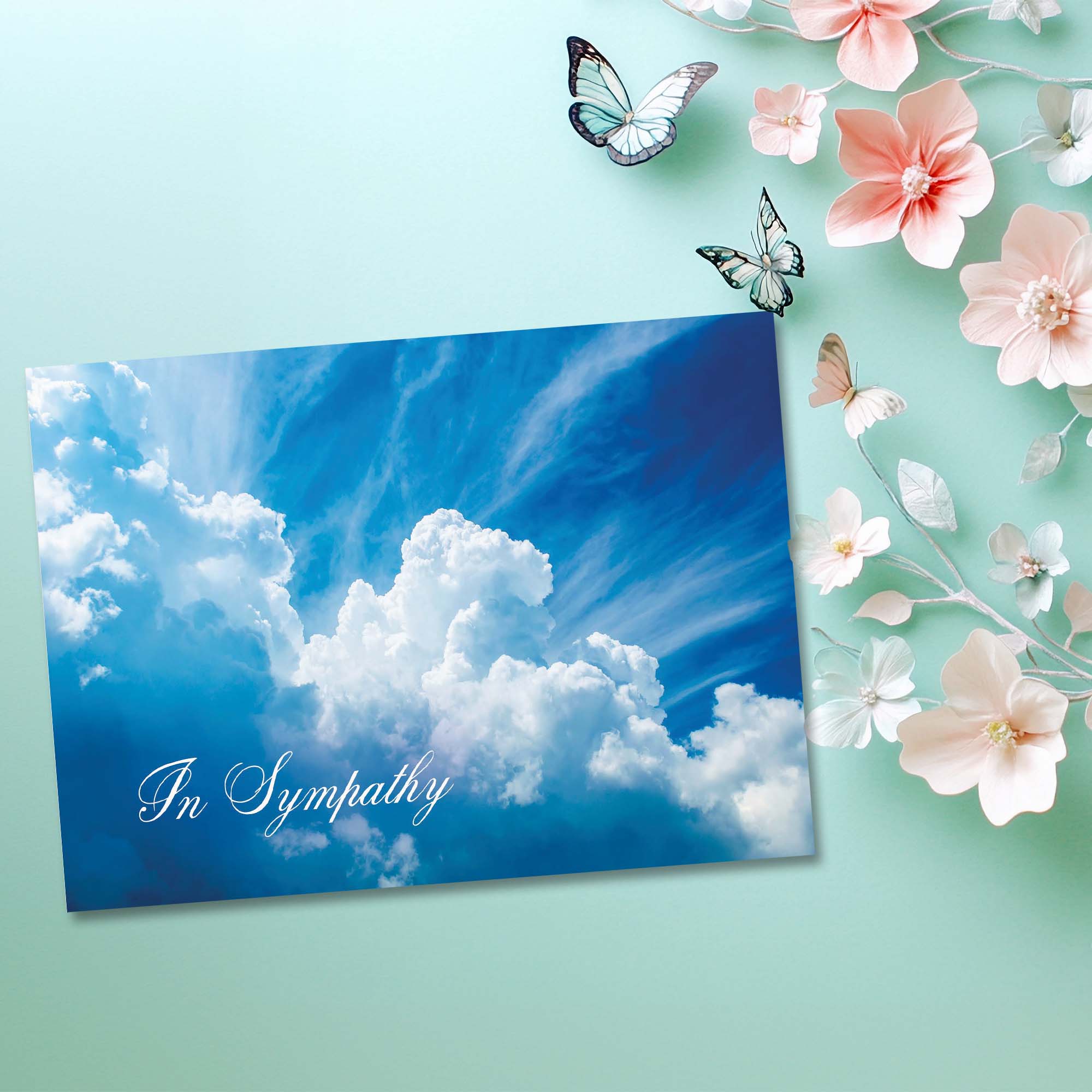 Sky and Clouds | Religious Sympathy Card