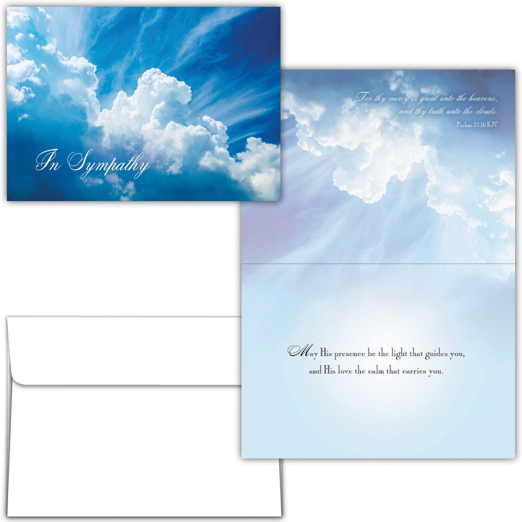 Sky and Clouds | Religious Sympathy Card