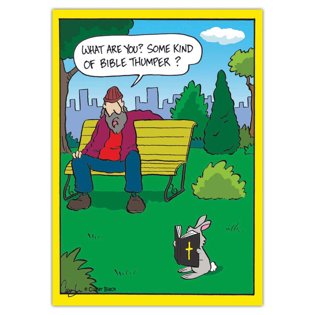 Front of Christian Humor Card