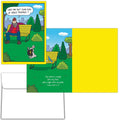 Front and Interior of Christian Religious Humor Card