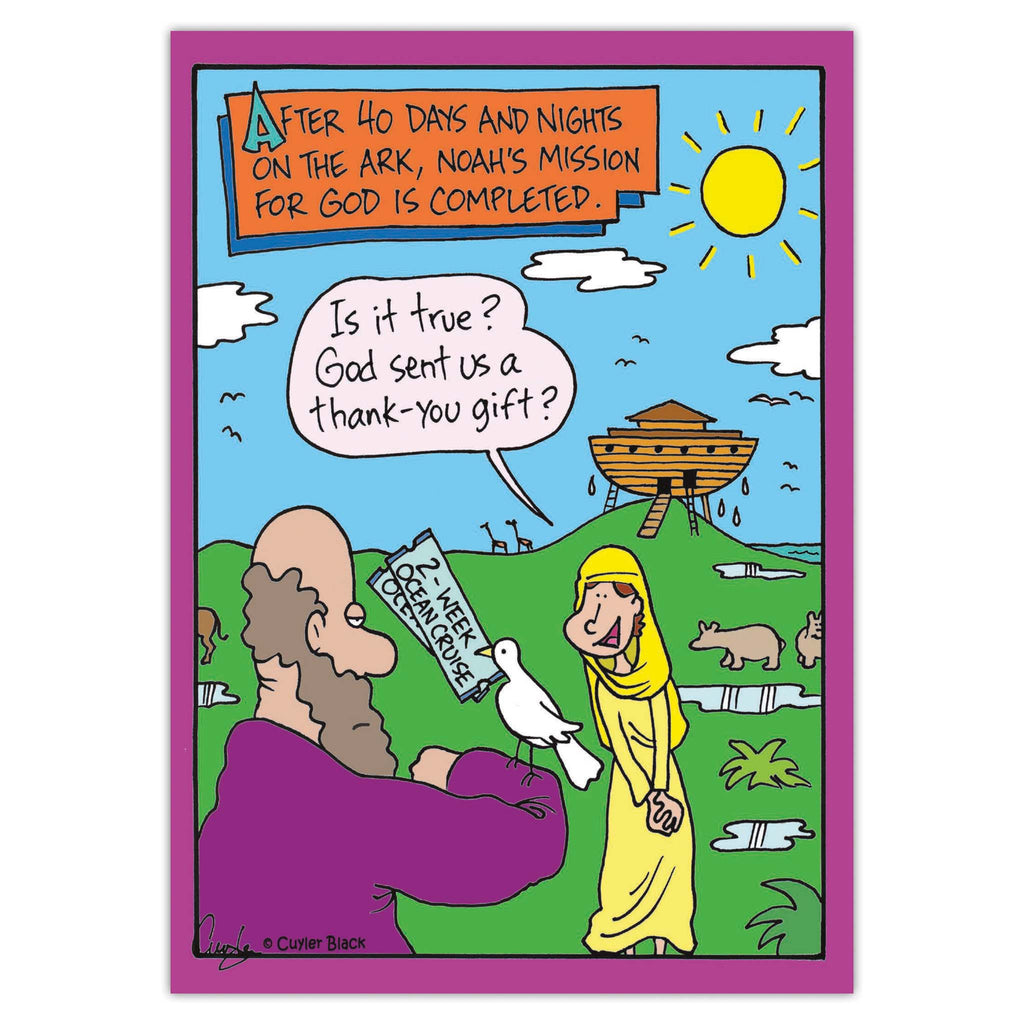 Front of Religious Humor Card
