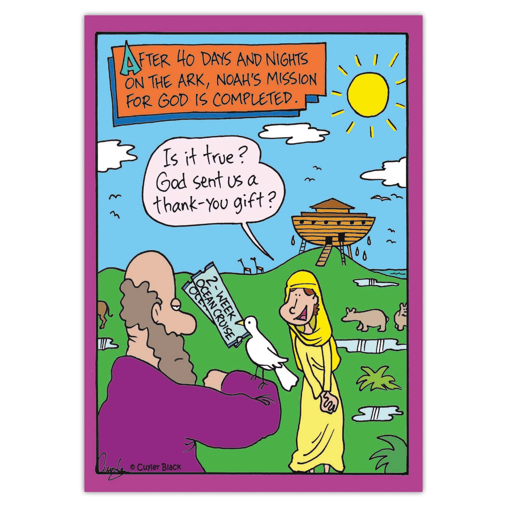 Front of Religious Humor Card