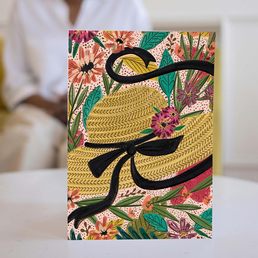 Mother's Day Card sitting on Table