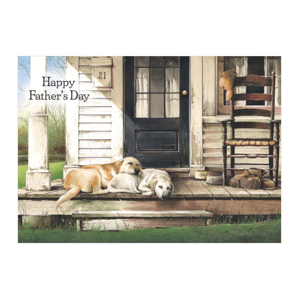 Front of Christian Father's Day Card