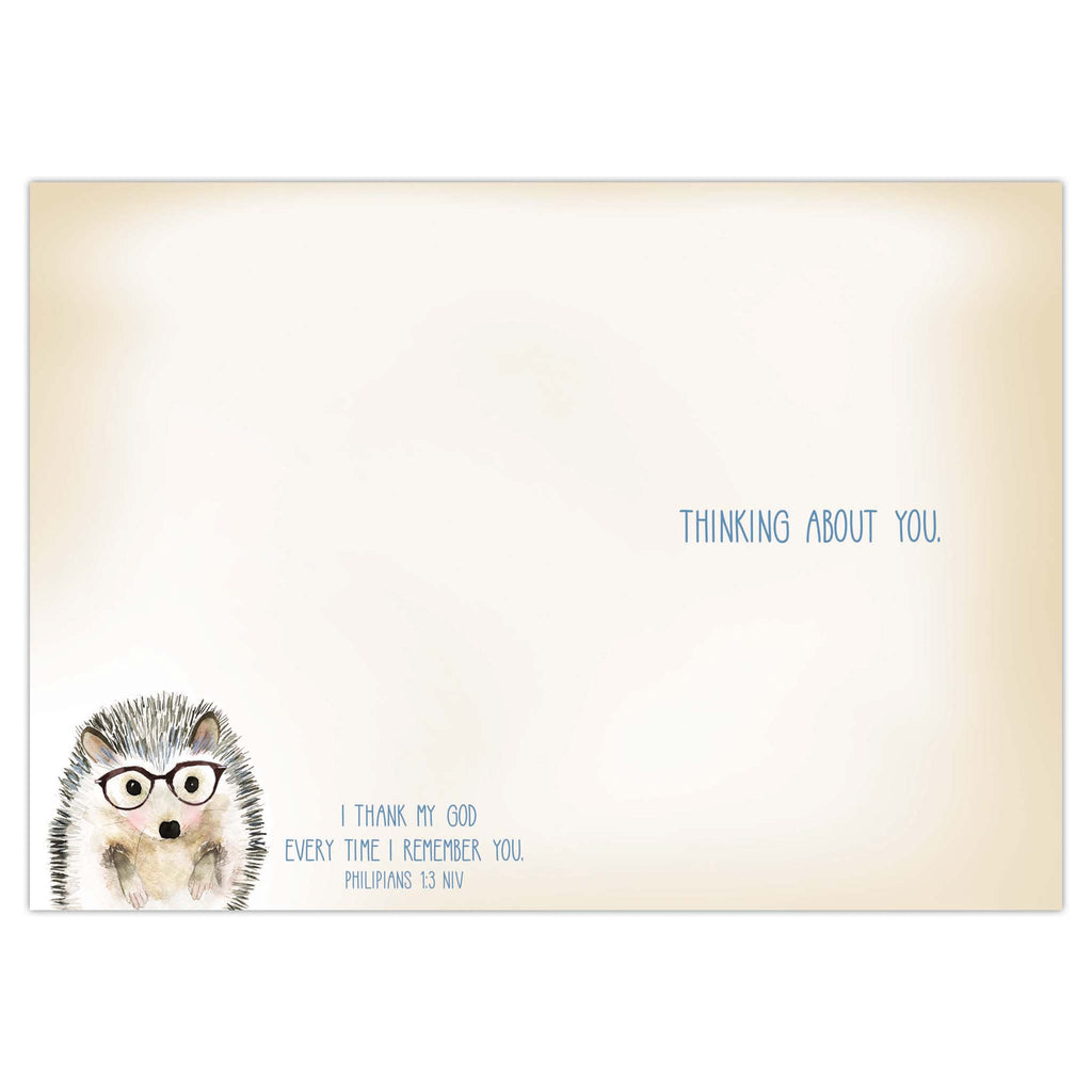 Colored Interior of Scripture Card