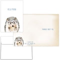 Front and Interior of Thinking of You Card