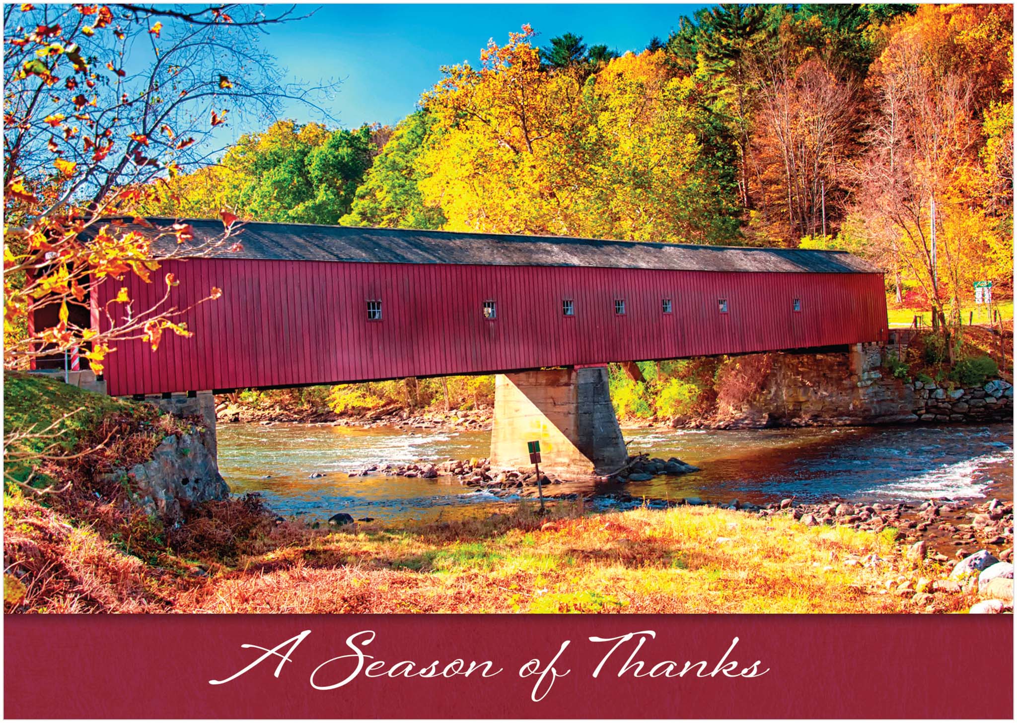 Front of Christian Thanksgiving Card