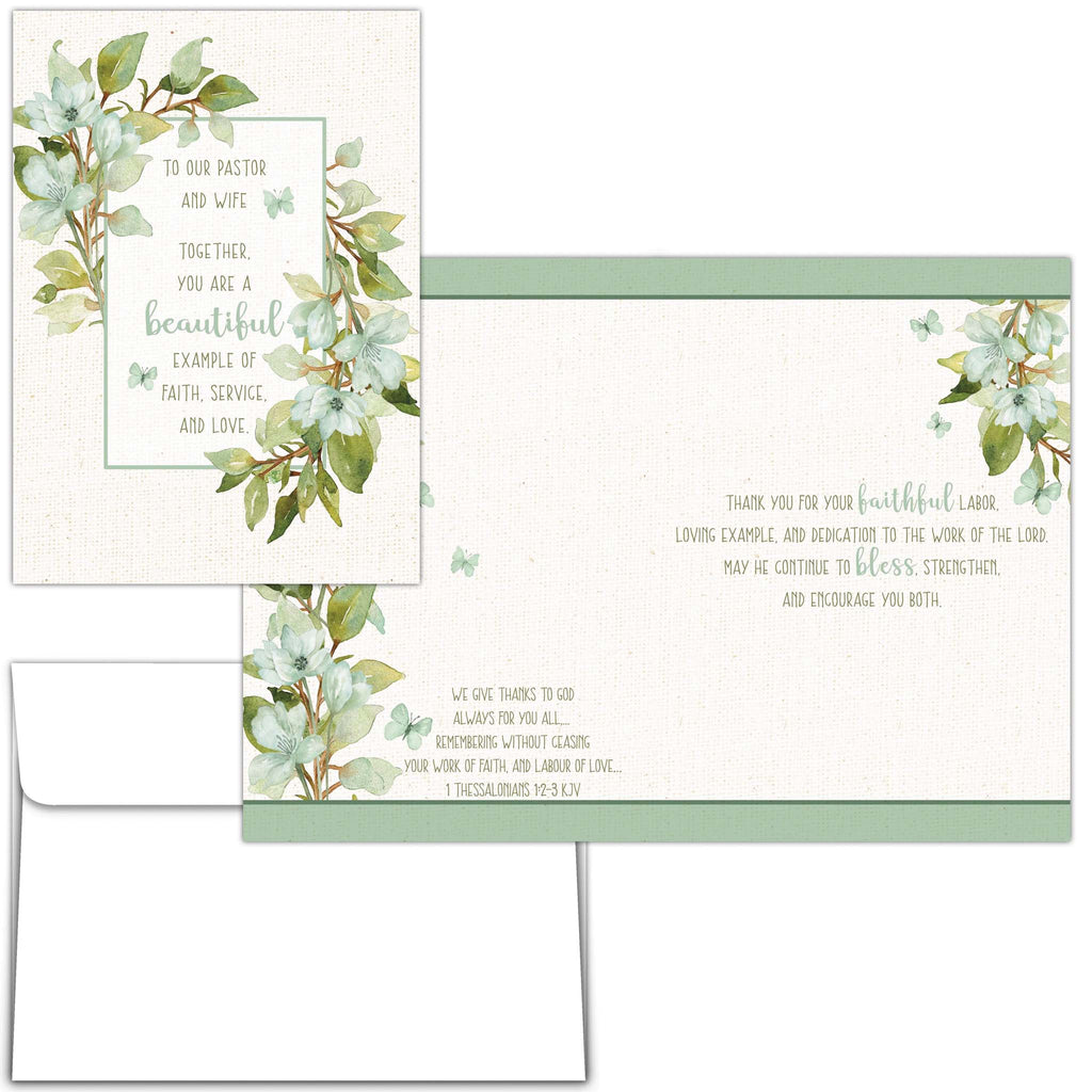 Ministry Appreciate Front and Back of Card