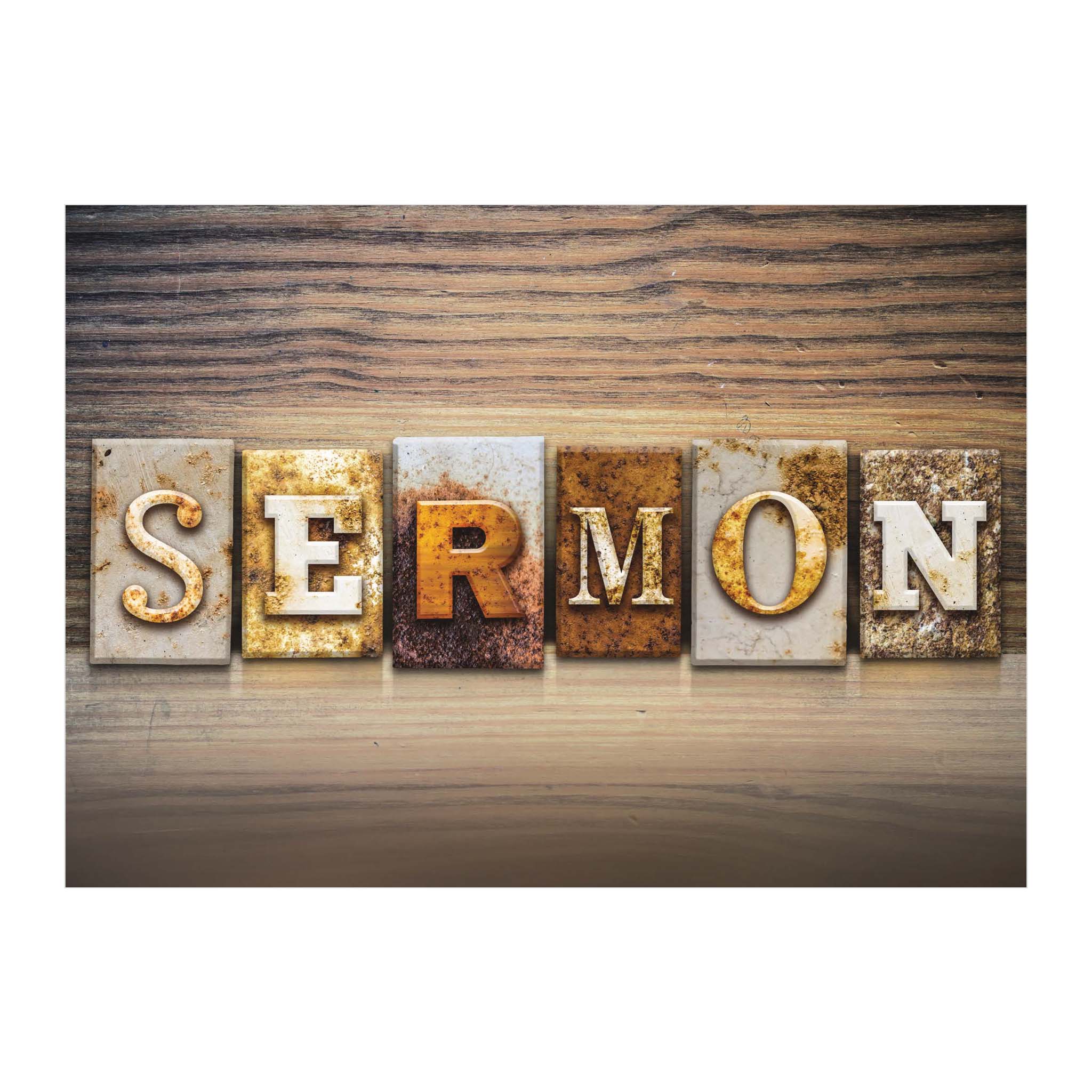 Front of Card - Sermon