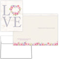 Front and interior of card