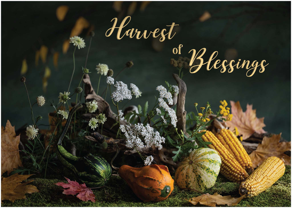 Front of Religious Thanksgiving Card