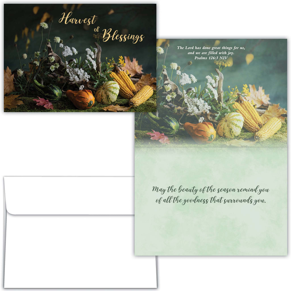 Thanksgiving Card Front and Interior