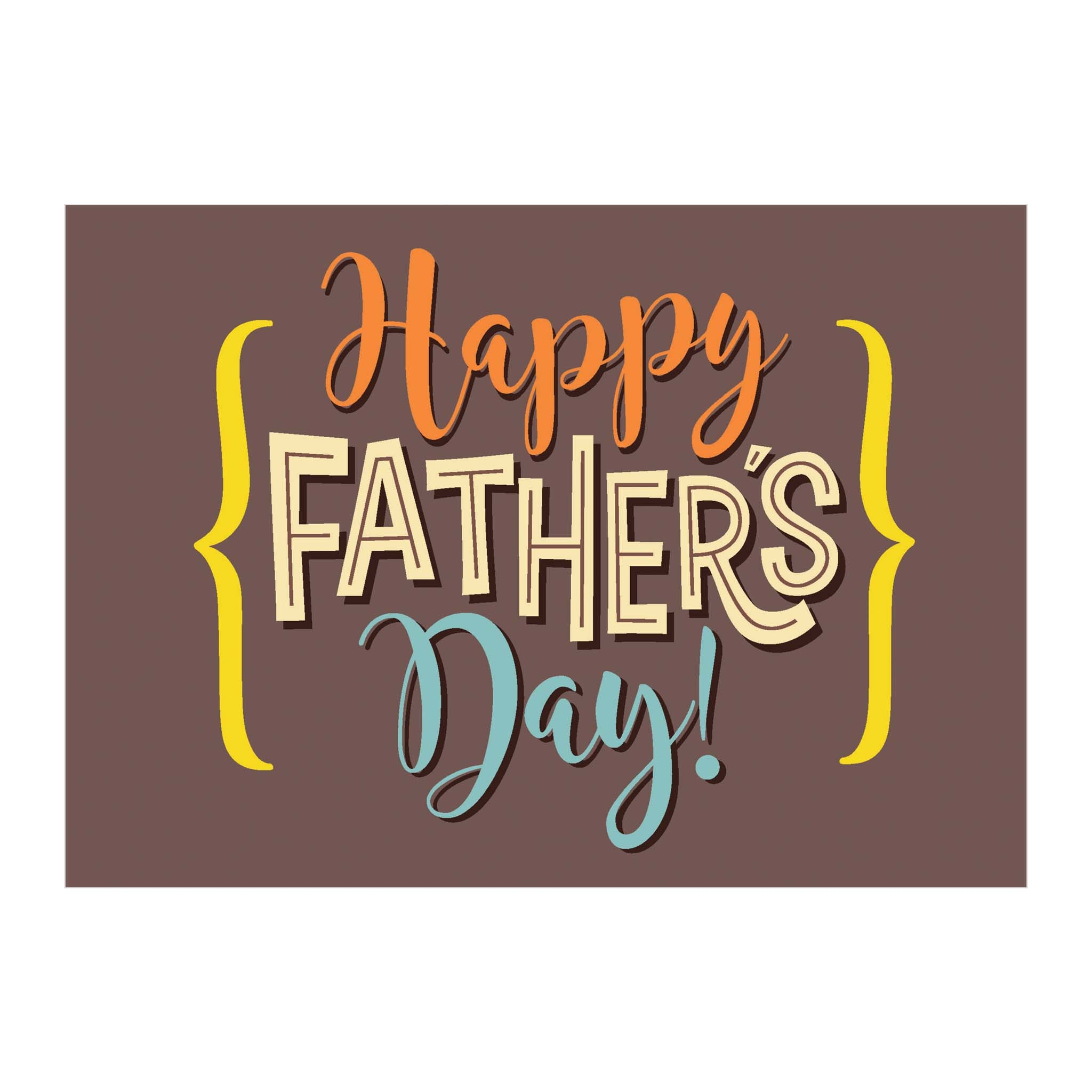 Front of Father's Day Card
