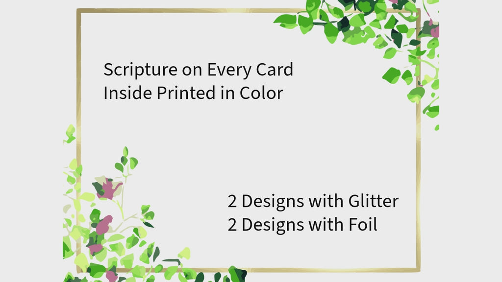 Christian Birthday Cards by Shared Blessings-Bright Blooms, Box of 12 Cards