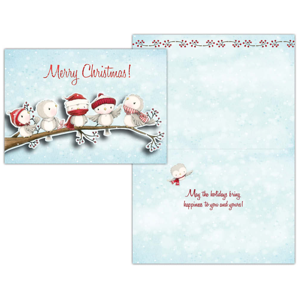 Special Finish Boxed Christmas Cards - A Place to Gather 15 Cards & Envelopes