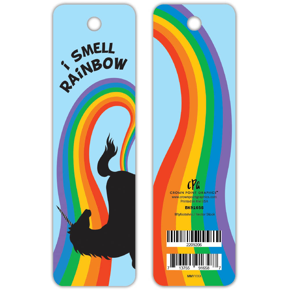 Unicorn and Rainbow -bookmark