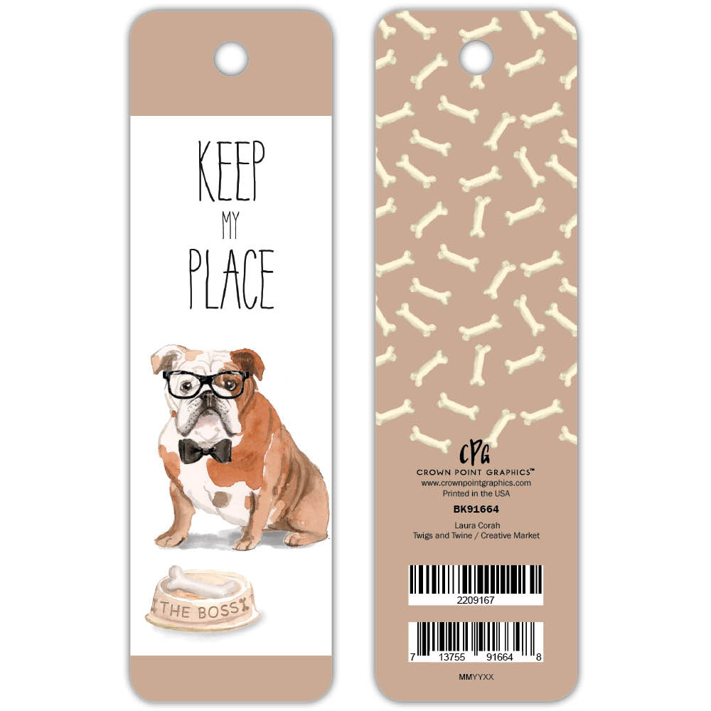Bulldog -bookmark