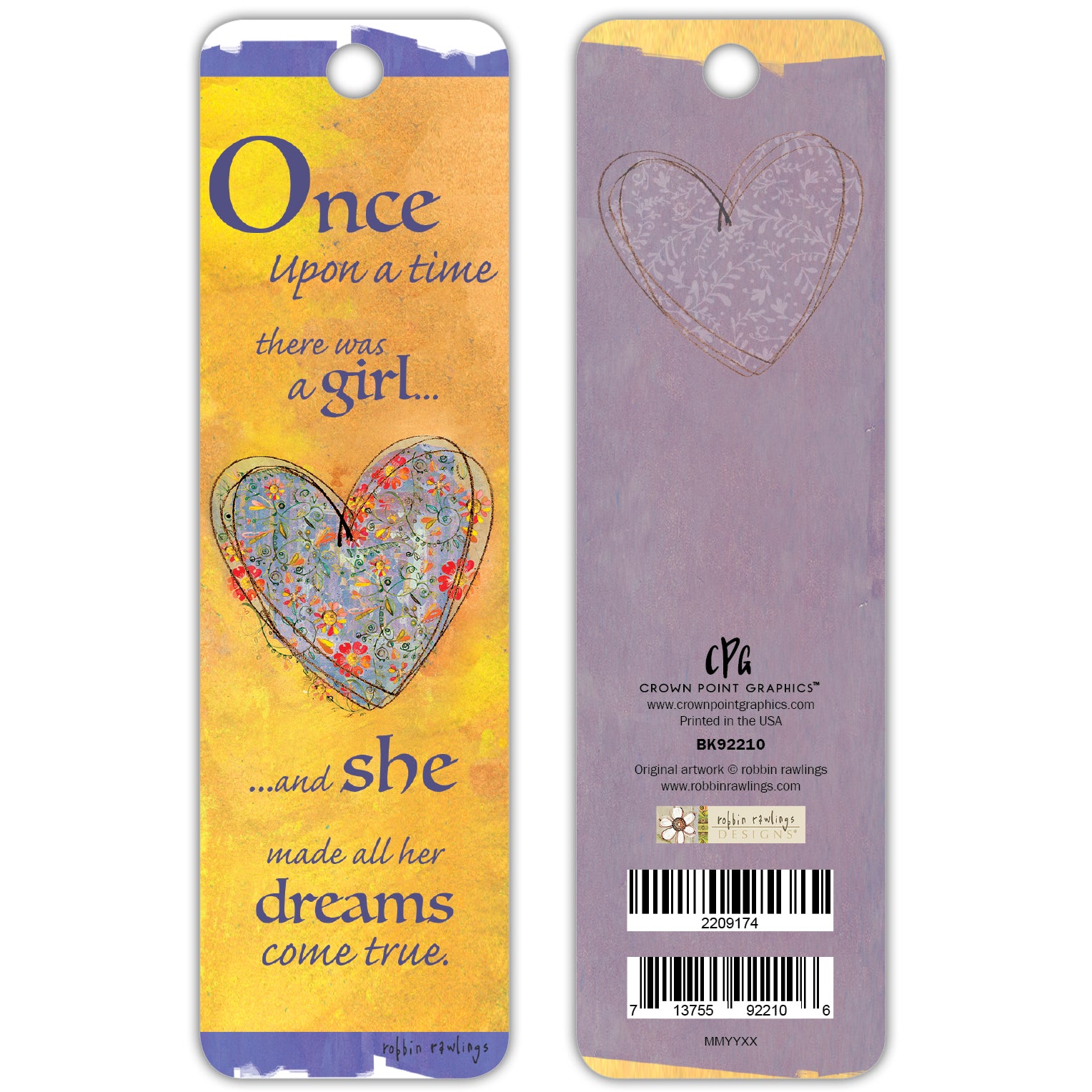 There Was A Girl -bookmark