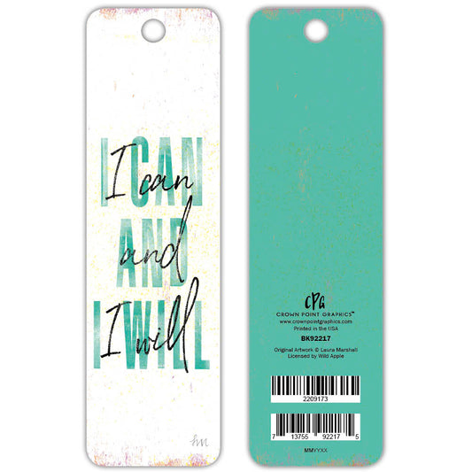 I can and I will -bookmark