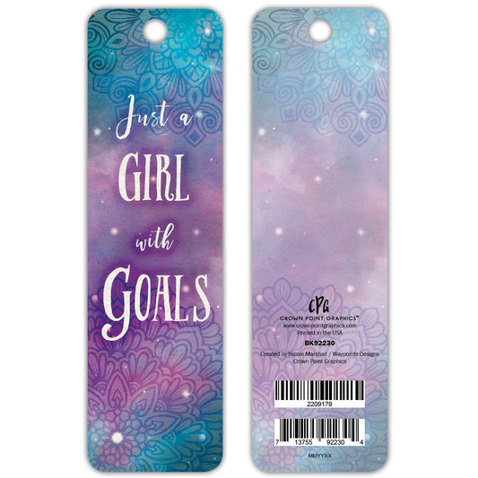 Girls with Goals -bookmark
