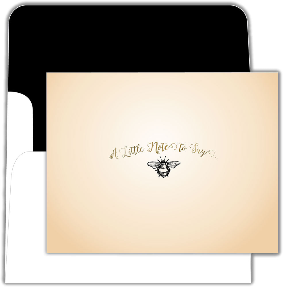 Bee Note - Boxed Greeting Cards, Box of 15