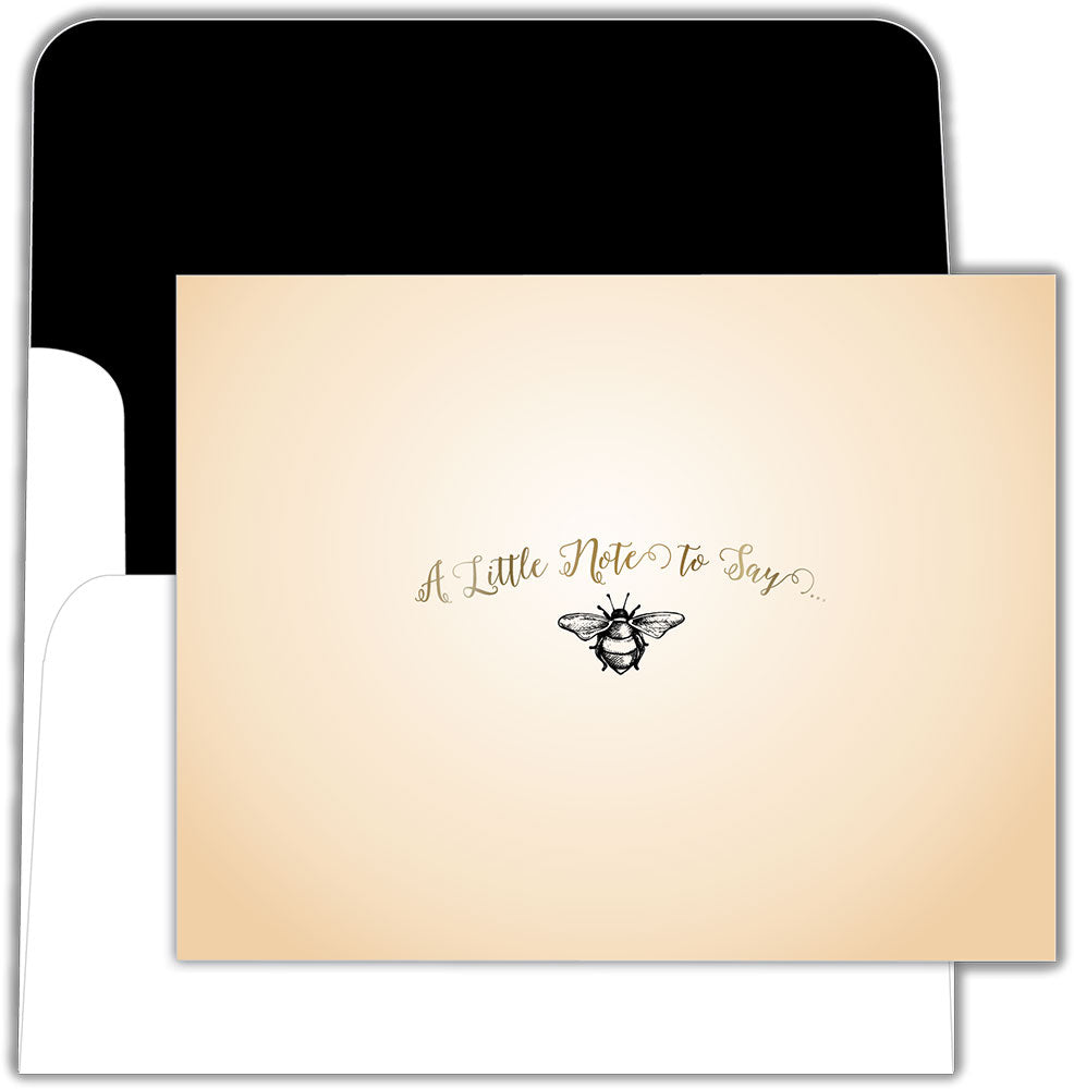 Bee Note - Boxed Greeting Cards, Box of 15 – Crown Point Graphics