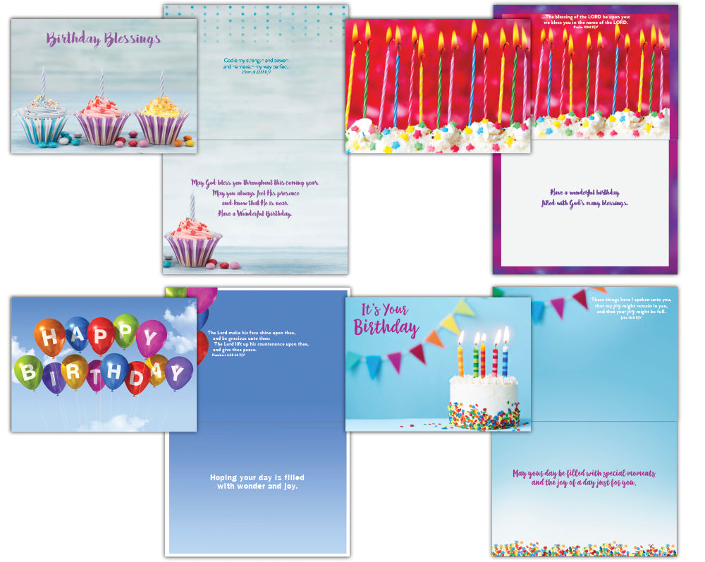 Christian Birthday Cards by Shared Blessings-Let's Celebrate