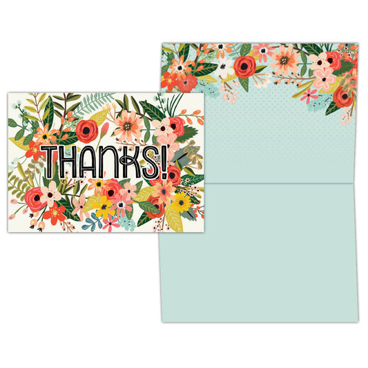 Bloom! Thank You - Boxed Thank You Cards, Box of 15