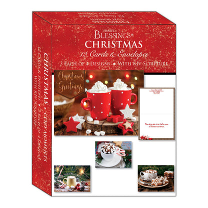 Boxed Christmas Cards - Cozy Moments