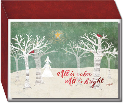 Christmas Trees - Boxed Christmas Cards