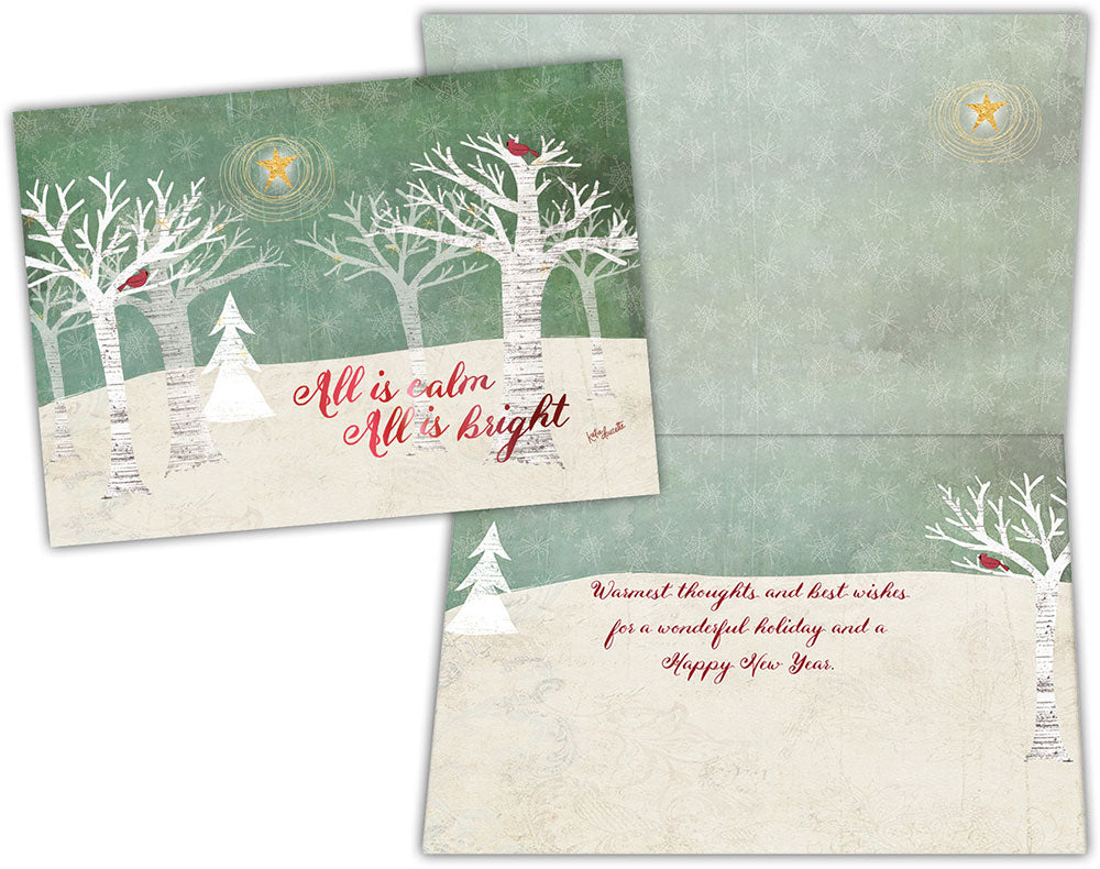 Christmas Trees - Boxed Christmas Cards