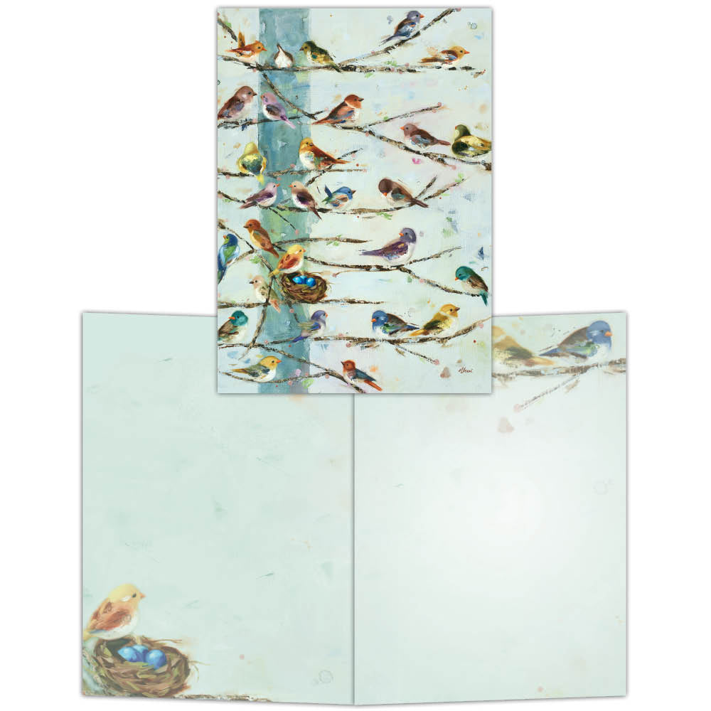 Community Birds - Boxed Note Cards, Box of 15