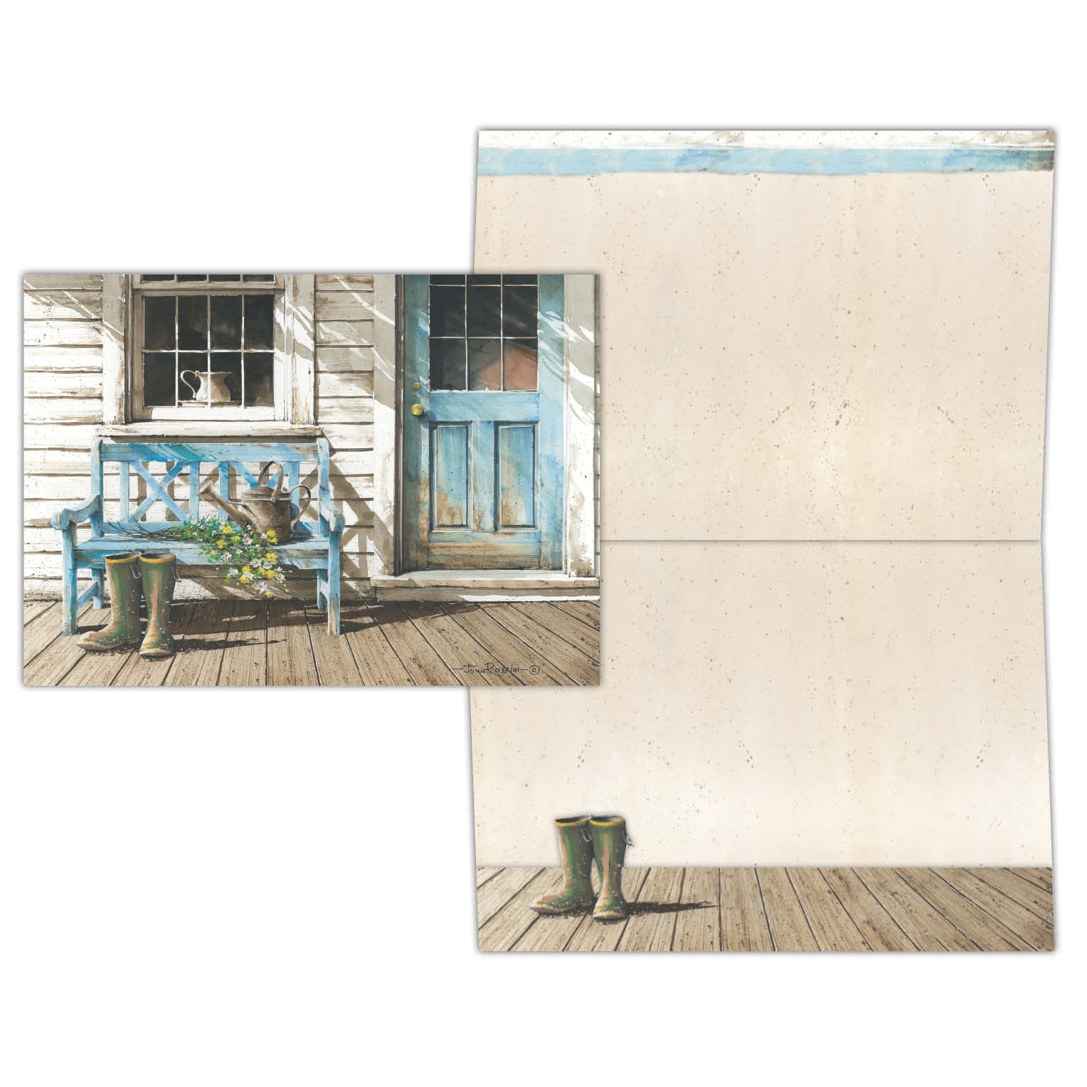 Cheerful Chores - Boxed Note Cards, Box of 12
