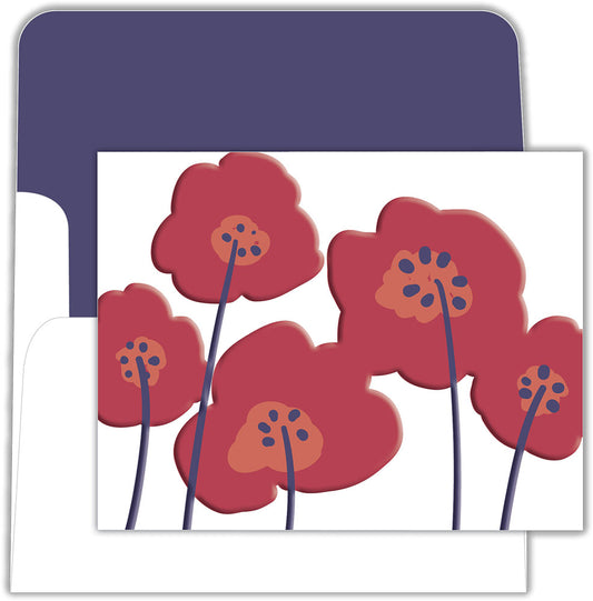 Flower Box Note - Boxed Note Cards, Box of 15