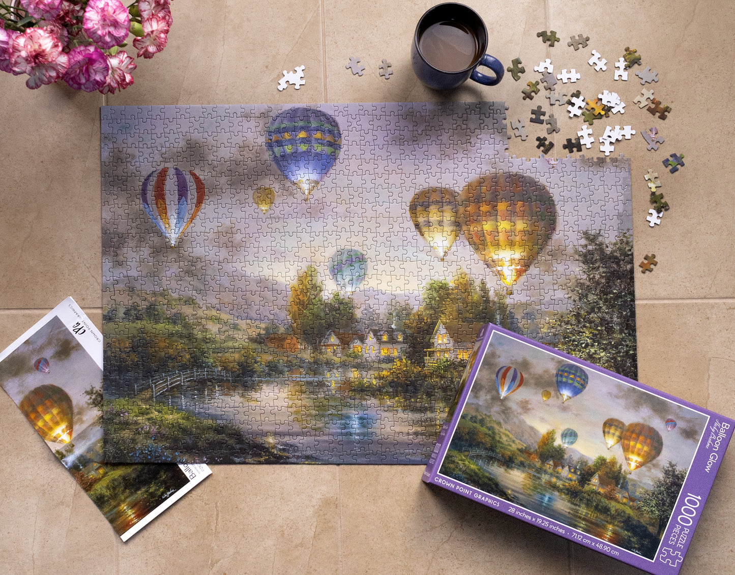 Balloon Glow - 1000 Piece Jigsaw Puzzle