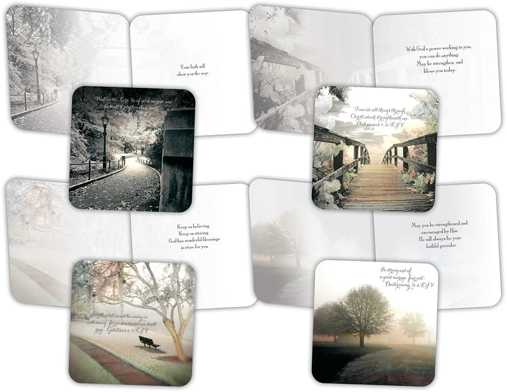 Paths of Inspiration - Assorted Encouragement Cards, Box of 16