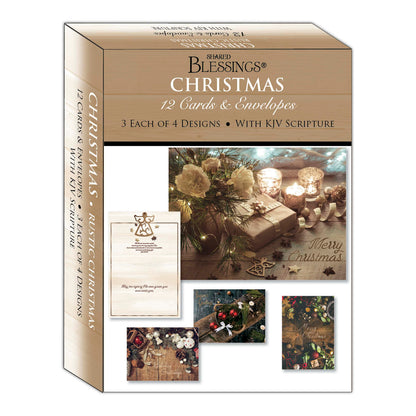 Boxed Christmas Cards - Rustic Christmas