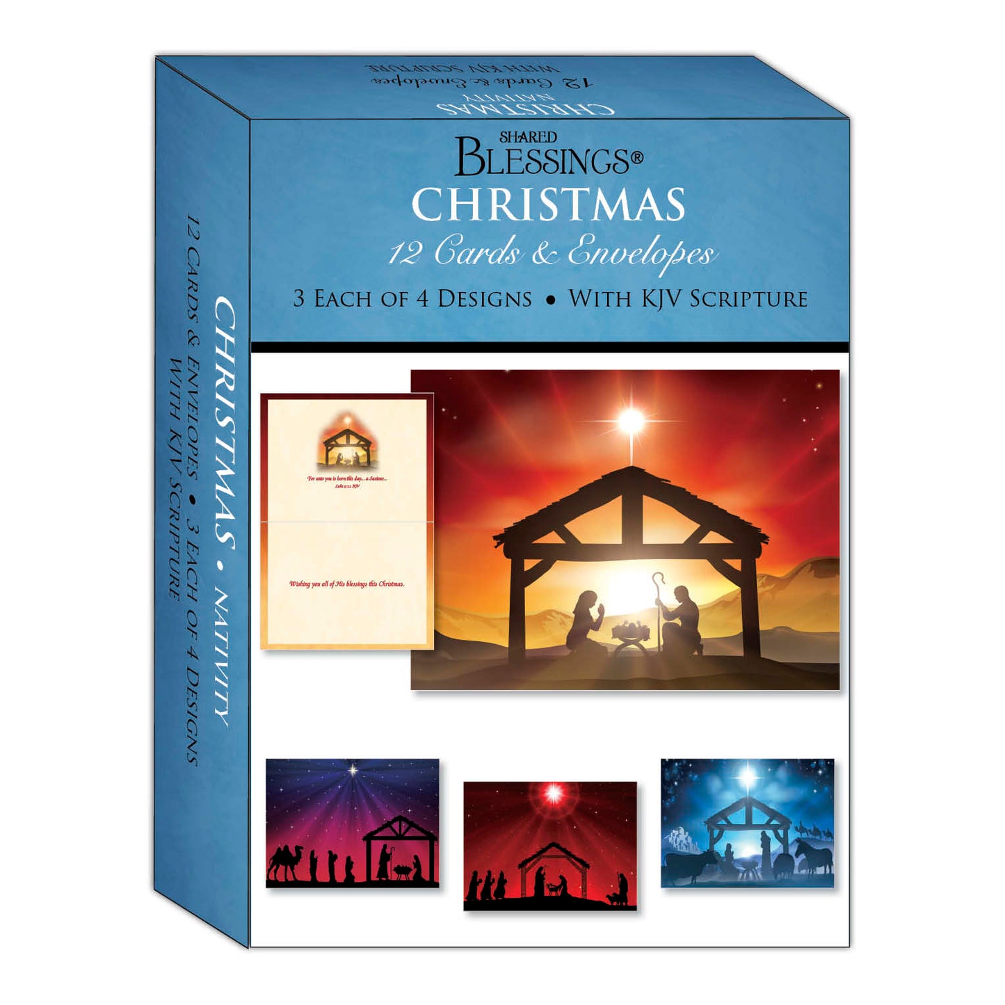 Boxed Christmas Cards - Nativity