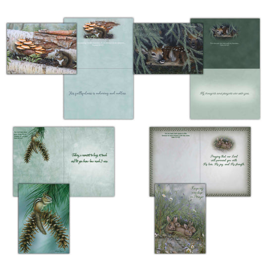 Woodlands  - Boxed Thinking of You Cards, Box of 12