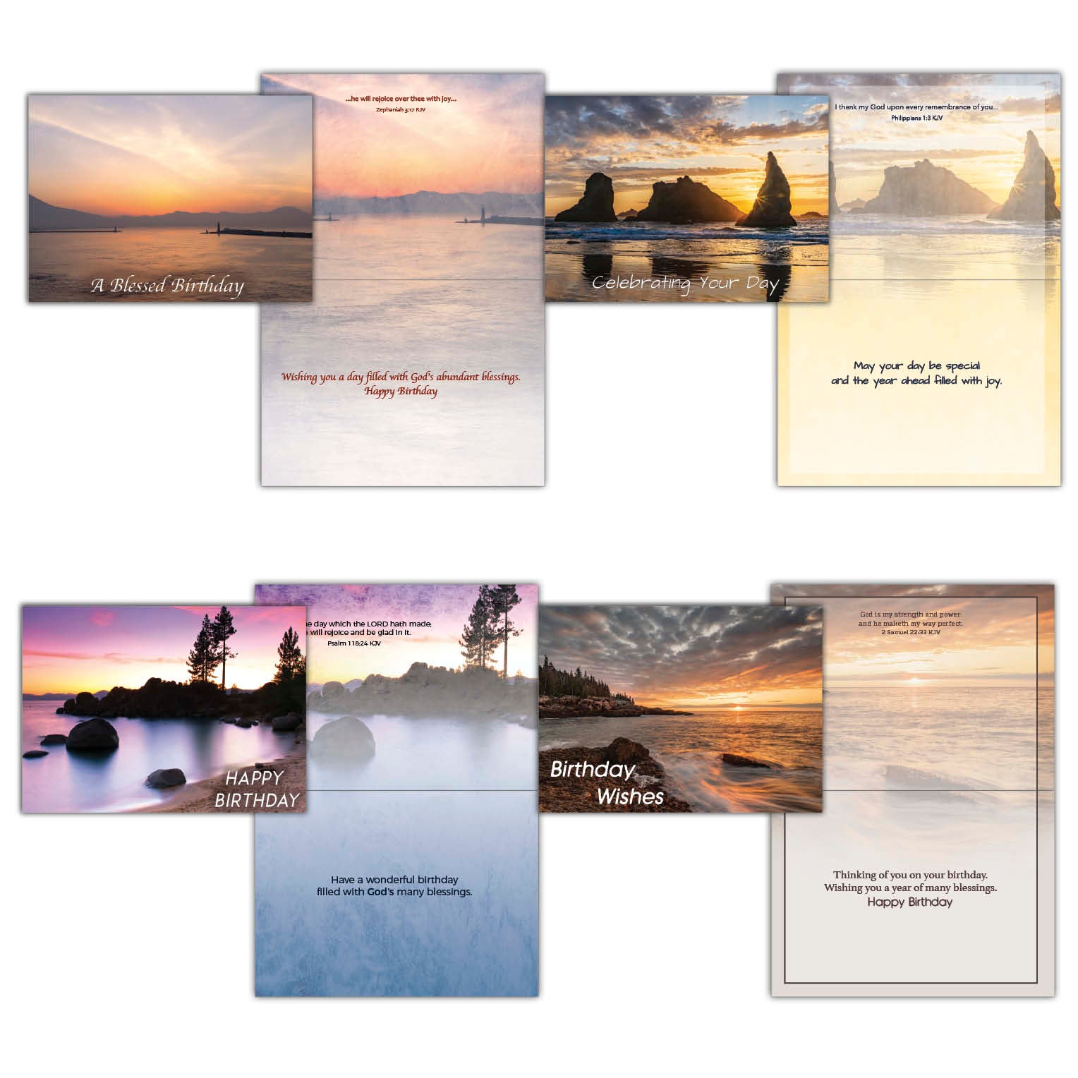 On the Shore Assorted Birthday Cards