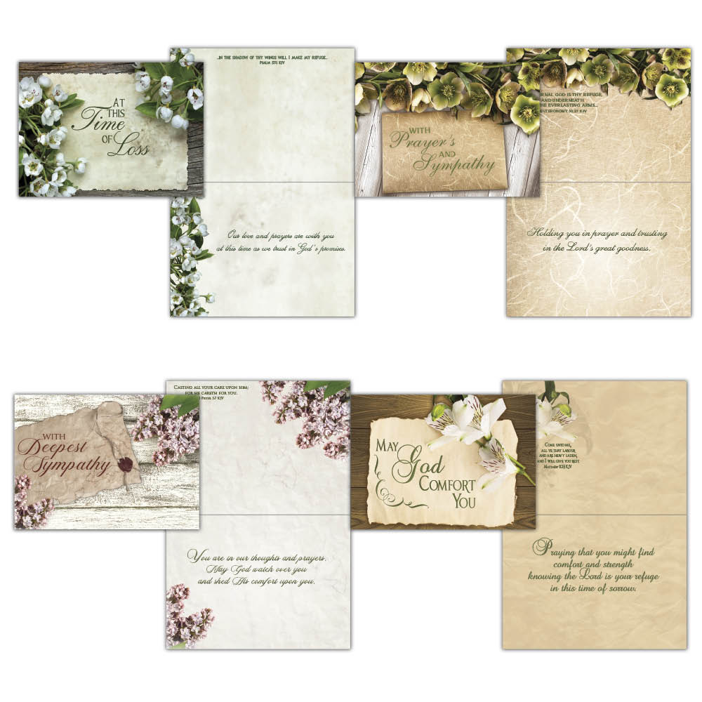 Vintage Floral - Boxed Assorted Sympathy