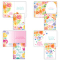 Christian Birthday Cards by Shared Blessings-Bright Blooms, Box of 12 Cards
