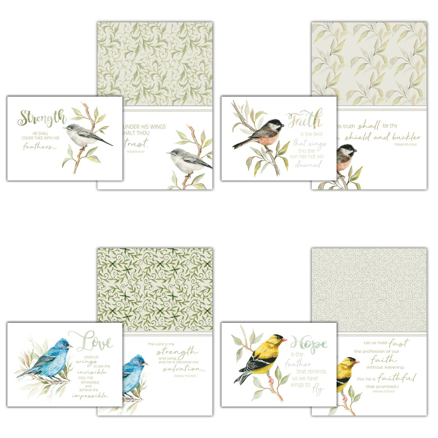 Inspiring Birds - Boxed Assortment Encouragement Cards