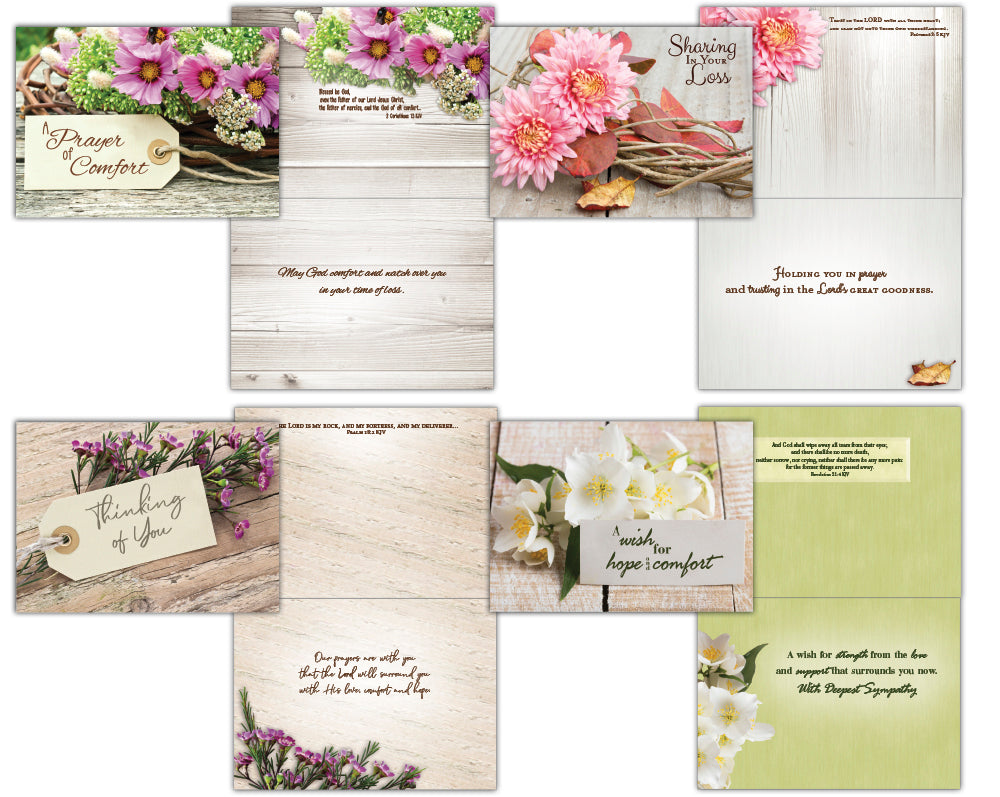 Sympathy - Rustic Flowers