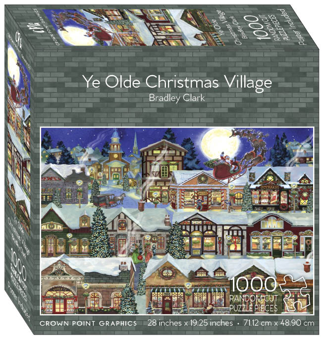 Ye Olde Christmas Village - 1000 Piece Jigsaw Puzzle